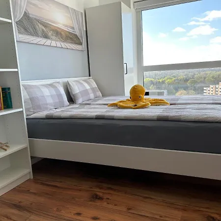 Haus Frische Brise Wohnung 11,05 Mit Meerblick Cuxhaven Buitenkant foto