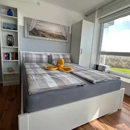 Haus Frische Brise Wohnung 11,05 Mit Meerblick Cuxhaven Buitenkant foto